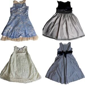 Girls Dresses Lot of 4, American Princess,1st Edition,  Cat & Jack + 1